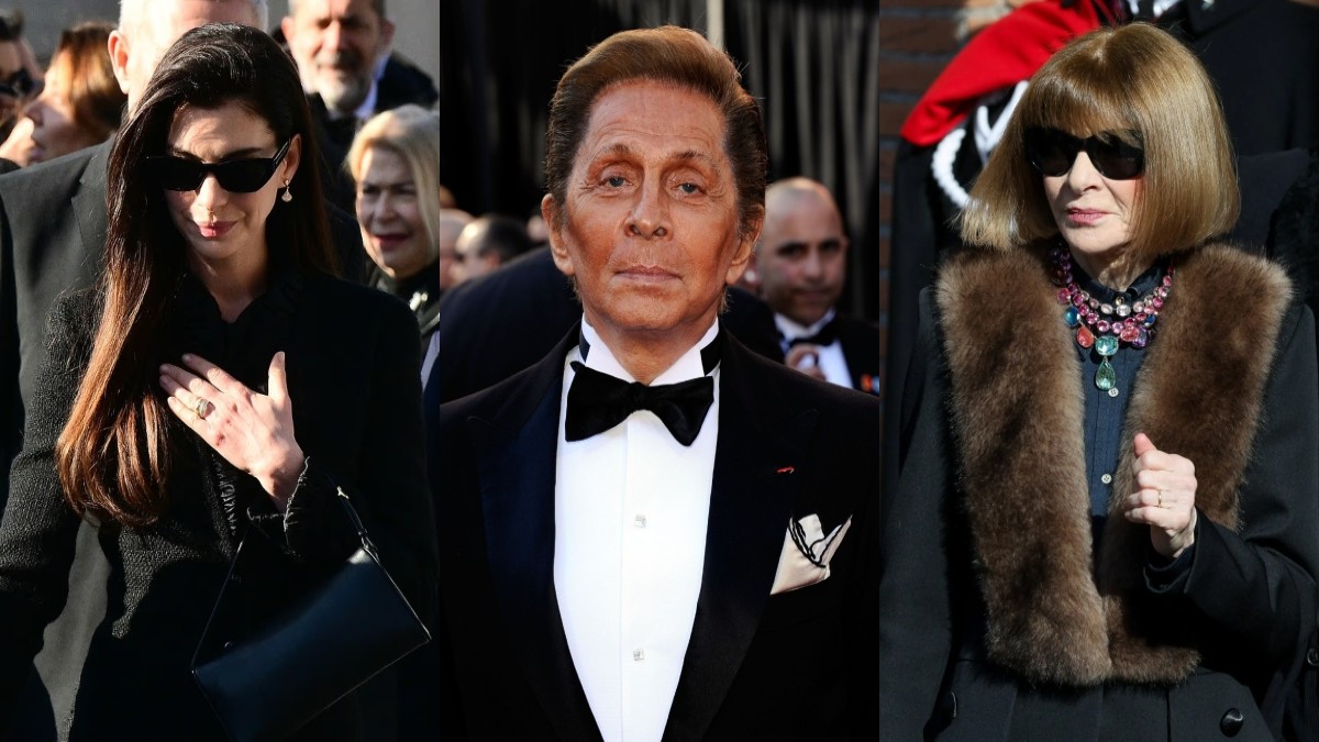 Η Ρώμη «αποχαιρετά» τον Valentino: Η παγκόσμια μόδα στο τελευταίο «αντίο» ενός θρύλου