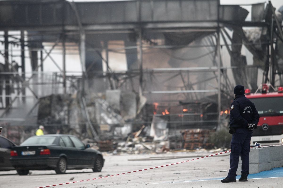 Φωτιά στο εργοστάσιο «Βιολάντα»
