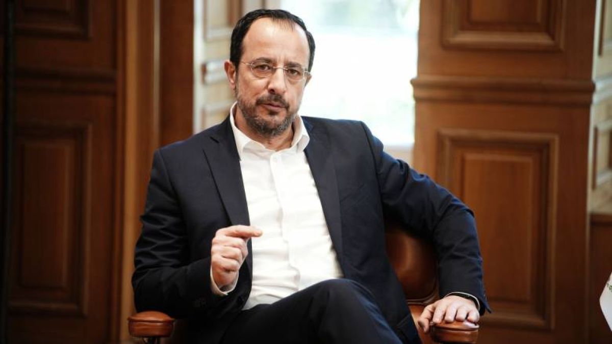 Ο Νίκος Χριστοδουλίδης