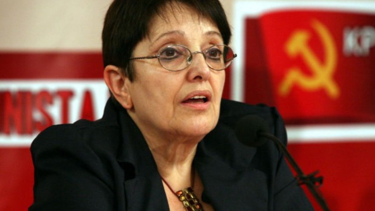 Η εκλογή της Αλέκας Παπαρήγα