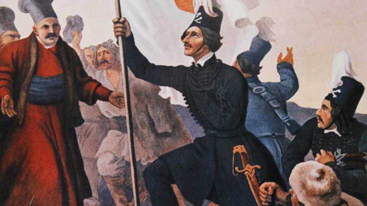 Η κήρυξη της Ελληνικής Επανάστασης από τον Αλέξανδρο Υψηλάντη