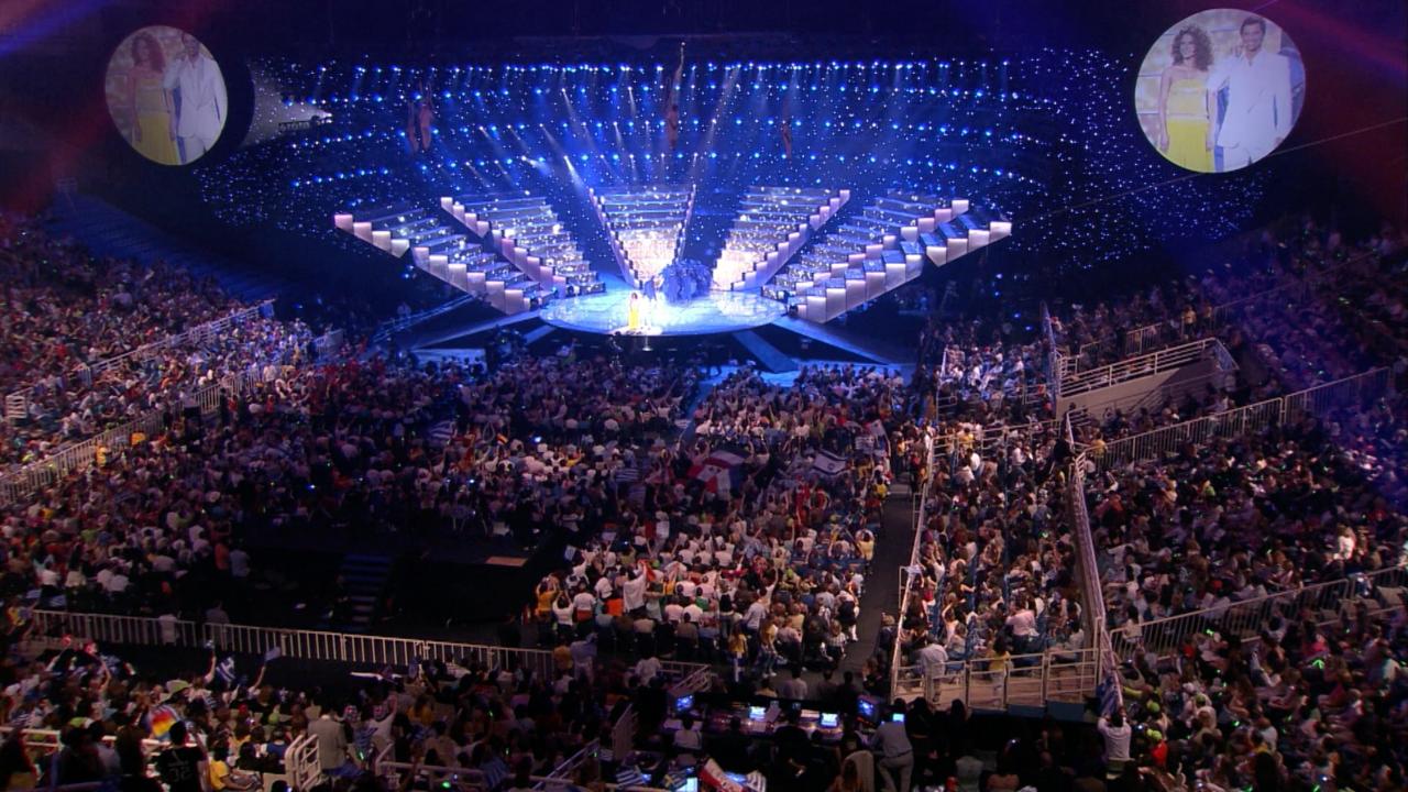 Το πλατό της Eurovision 2006 στην Ελλάδα