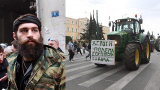 Όταν οι αγρότες κατηφορίζουν στην Αθήνα: Από τον σέξι αγρότη του 2015 στα τρακτέρ του Συντάγματος το 2024