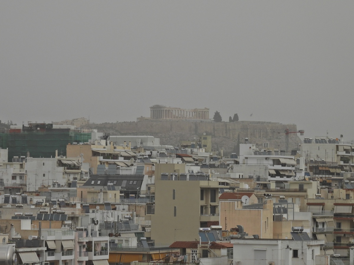 Αφρικανική σκόνη στην Αθήνα