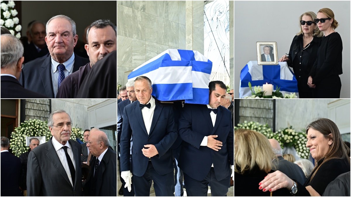 Κηδεία Αναστάση Παπαληγούρα: Πλήθος πολιτικών για το τελευταίο αντίο – Συγκίνησε η κόρη του, Λένα