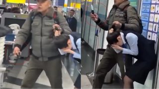 Άνδρας έχασε την πτήση και απείλησε γυναίκα με μαχαίρι – Δείτε τι έγινε στη συνέχεια…