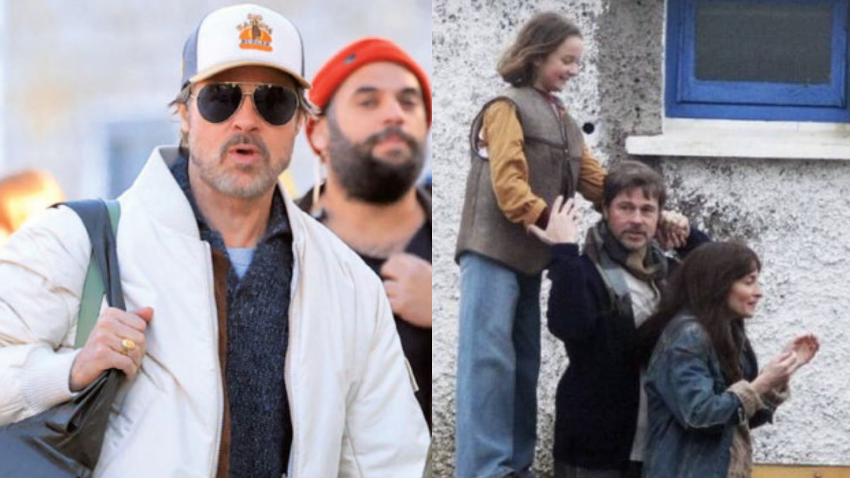 Ο Μπραντ Πιτ στην Ύδρα