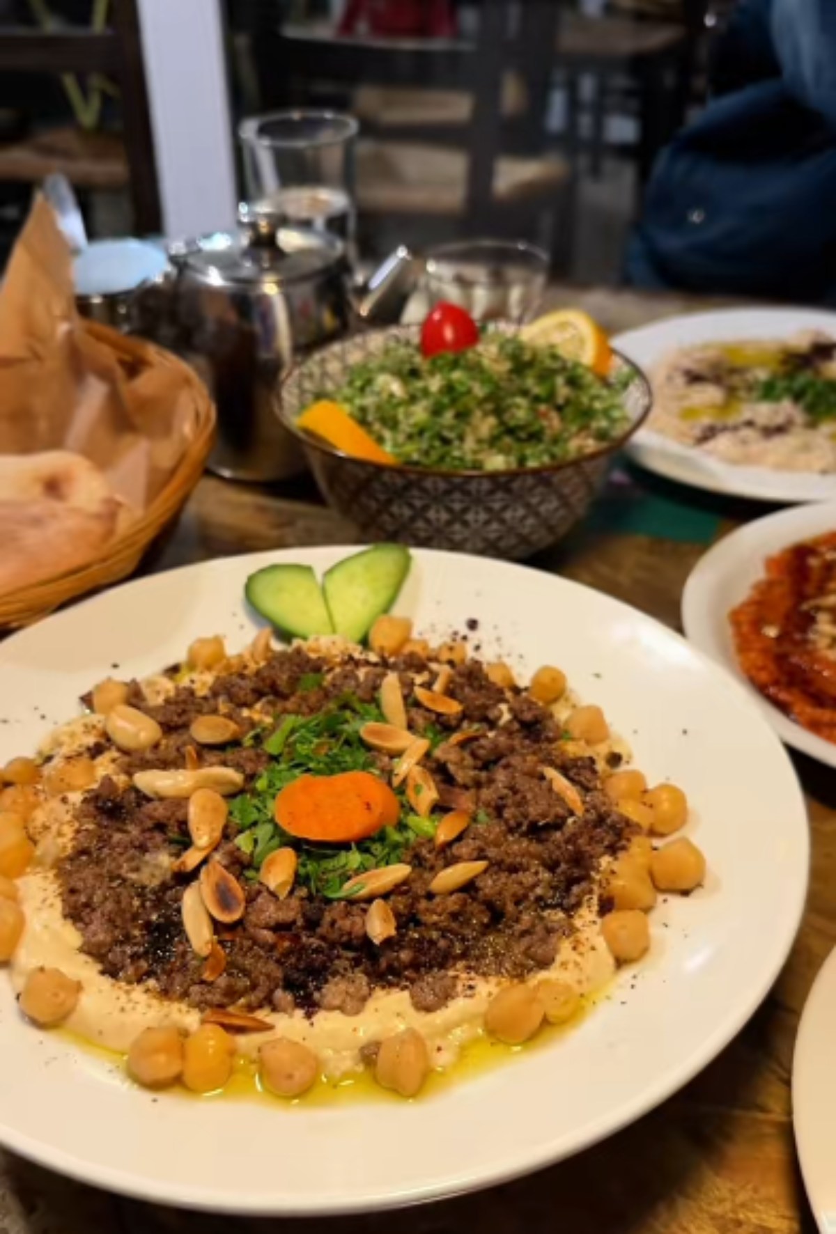 Chickpea fatteh