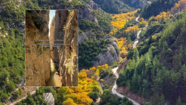 Φαράγγι Βουραϊκού: Η πιο εντυπωσιακή σιδηροδρομική διαδρομή της Ελλάδας