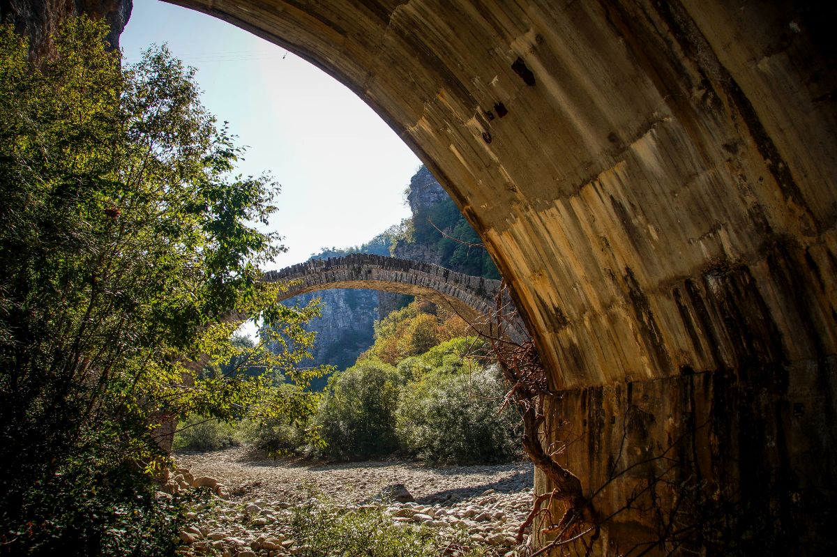 Το Γεφύρι του Κόκκορη στο Ζαγόρι