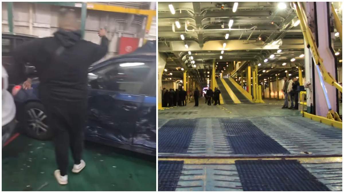 Το viral TikTok της ημέρας: Απίστευτο τρακάρισμα σε γκαράζ πλοίου –  ΙΧ έγιναν «σμπαράλια»