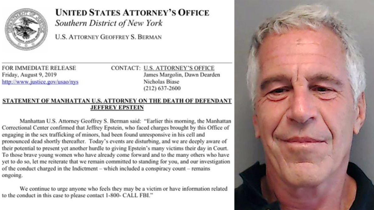 Υπόθεση Έπσταϊν: Το έγγραφο-σοκ που ανακοίνωσε τον θάνατό του 24 ώρες πριν αυτοκτονήσει