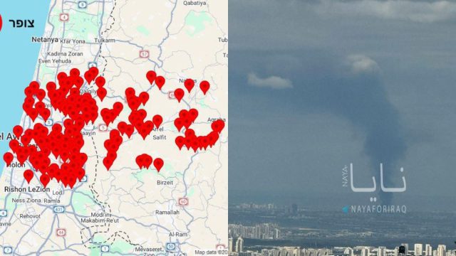 Αντεπίθεση του Ιράν στο Ισραήλ και χτύπημα στο Ιράκ σε βάση Αμερικανών – Δείτε το βίντεο