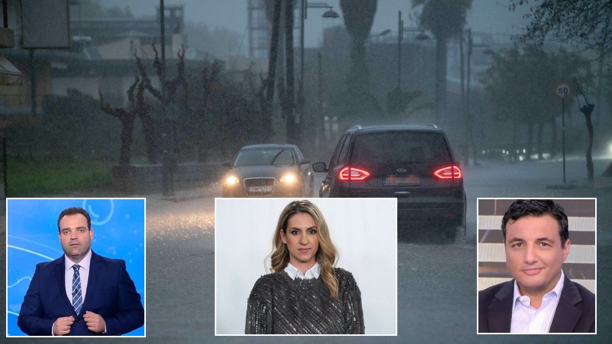 Κύμα κακοκαιρίας σαρώνει τη χώρα: Ήχησε το 112 στη Λήμνο – Η πρόγνωση Μαρουσάκη, Ζιακοπούλου και Τσατραφύλλια