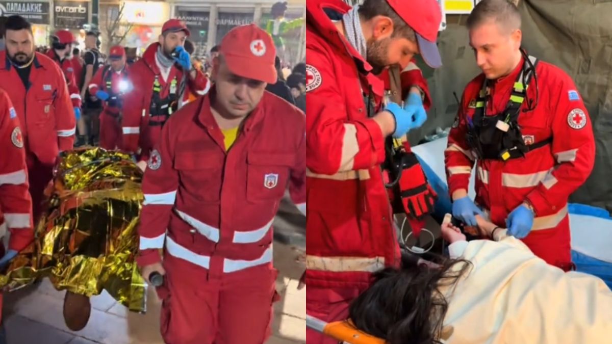 Υπάρχει και αυτή η Πάτρα: Μεταφορά ατόμου μετά από μέθη από την ομάδα του Ερυθρού Σταυρού