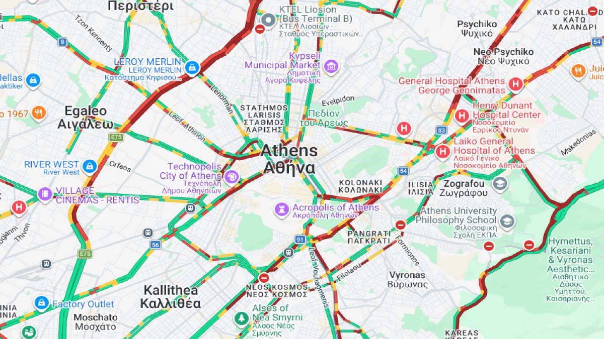 Τα προβλήματα στην Αττική