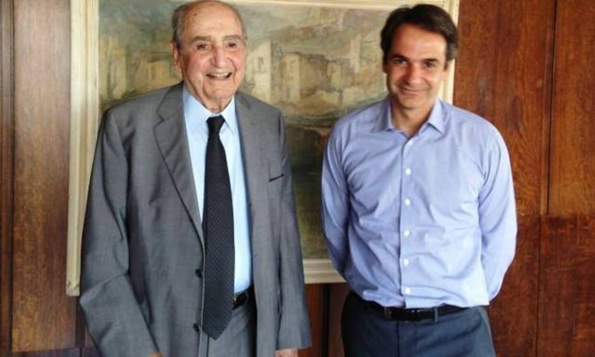 Κυριάκος Μητσοτάκης και Κωνσταντίνος Μητσοτάκης