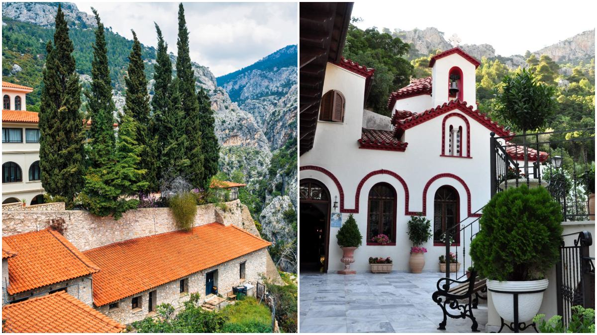 Βρήκαμε το κρυφό μοναστήρι της Πάρνηθας!
