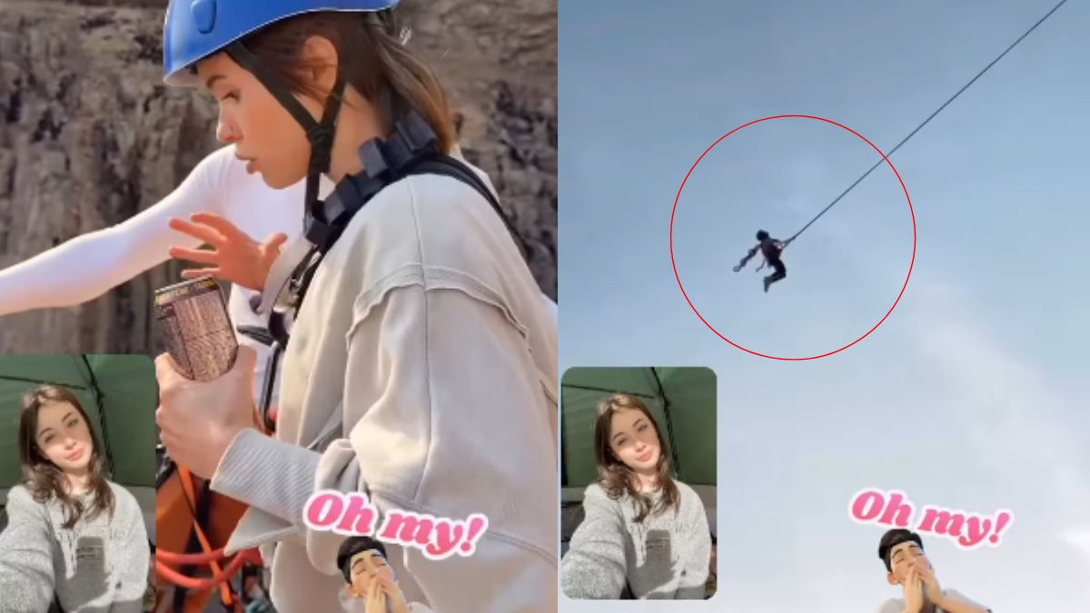 Νεαρή έκανε bungee jumping και έπαθε καρδιακή προσβολή