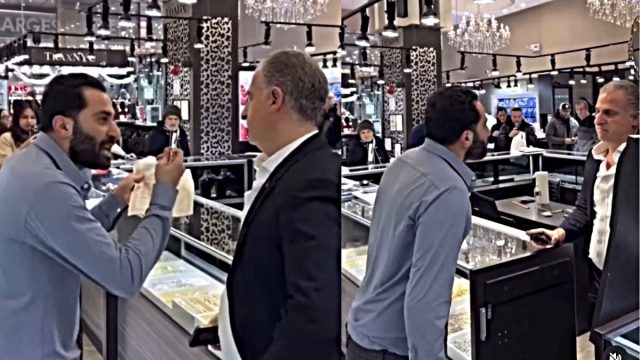 Σε γνωστό κοσμηματοπωλείο της Νέας Υόρκης που πουλούσε Fake χρυσαφικά πλακώθηκαν πελάτες και προσωπικό