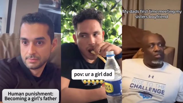 Όταν οι μπαμπάδες βλέπουν τις κόρες τους να βγαίνουν ραντεβού κοιτάνε κάπως έτσι…