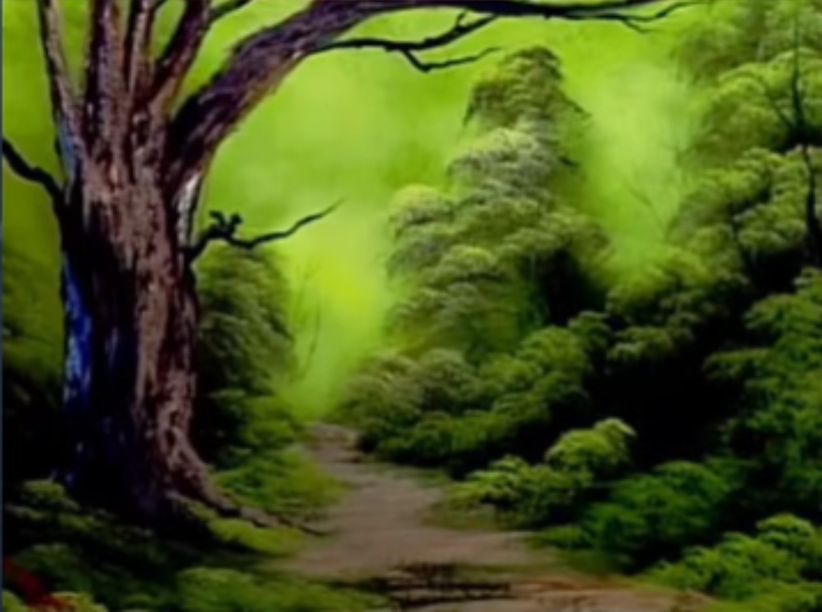 Το δέντρο που ζωγράφισε ο Bob Ross