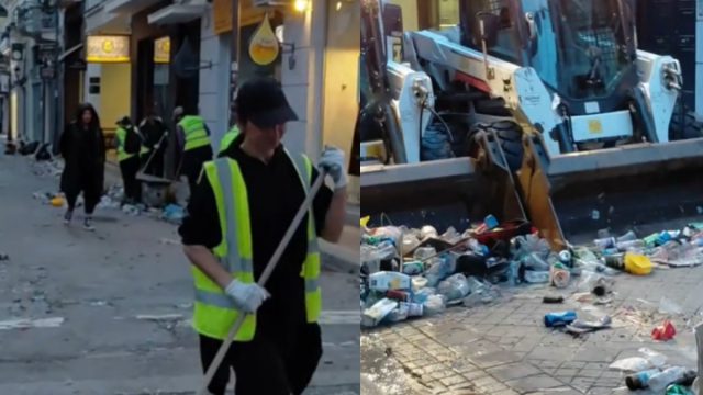 Ένα μεγάλο μπράβο και ευχαριστώ στους εργαζόμενους του δήμου Πατρέων! Η άλλη όψη πίσω από το καρναβαλικό γλέντι
