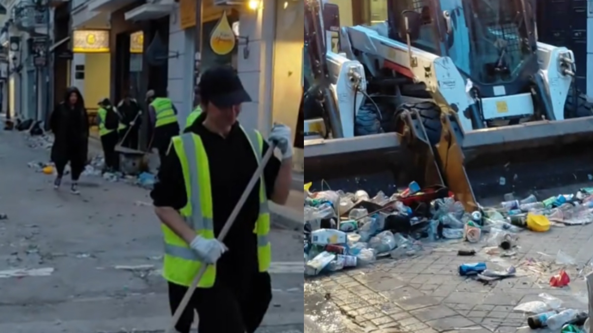 Ένα μεγάλο μπράβο και ευχαριστώ στους εργαζόμενους του δήμου Πατρέων! Η άλλη όψη πίσω από το καρναβαλικό γλέντι