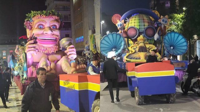 Πατρινό καρναβάλι: Ξεκίνησε το τριήμερο της κορύφωσης με την εντυπωσιακή νυχτερινή παρέλαση (video)