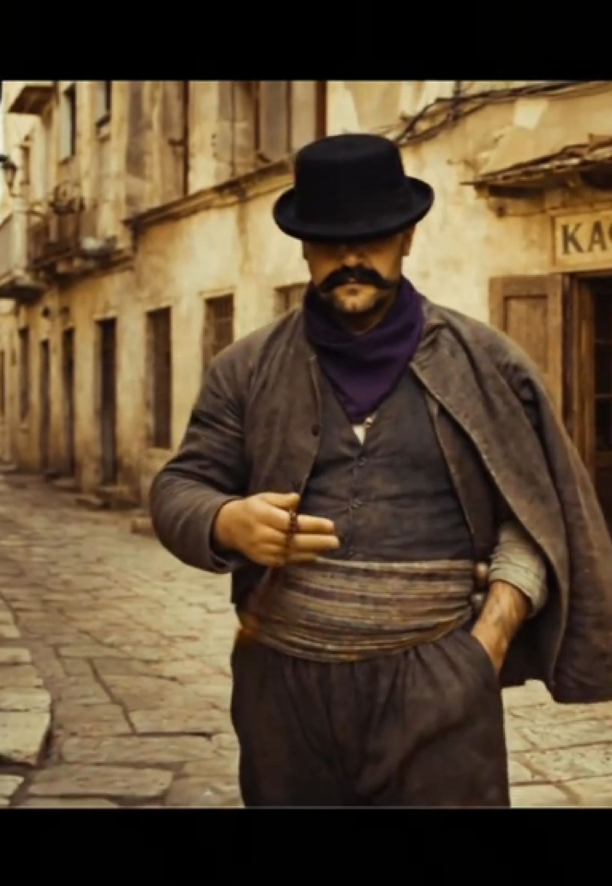 Η κλασική φιγούρα του Κουτσαβάκη με AI