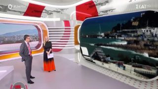 Σχεδόν «πέταξε» η κάμερα του ΣΚΑΪ από τον αέρα – Δεν το πίστευε η Μαρία Αναστασοπούλου