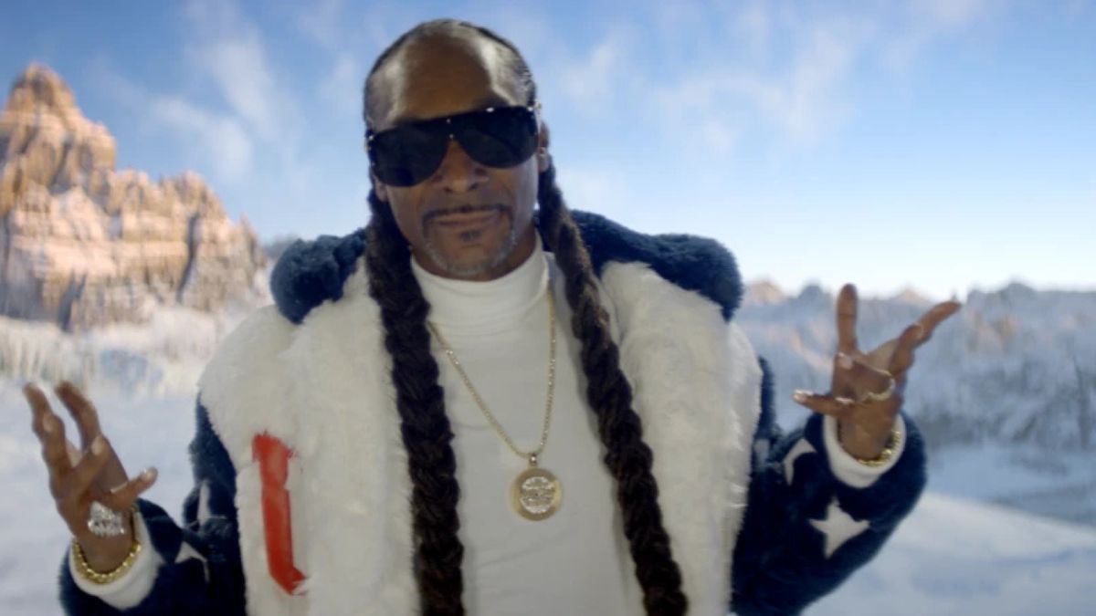 Κοντινό πλάνο του Snoop Dogg