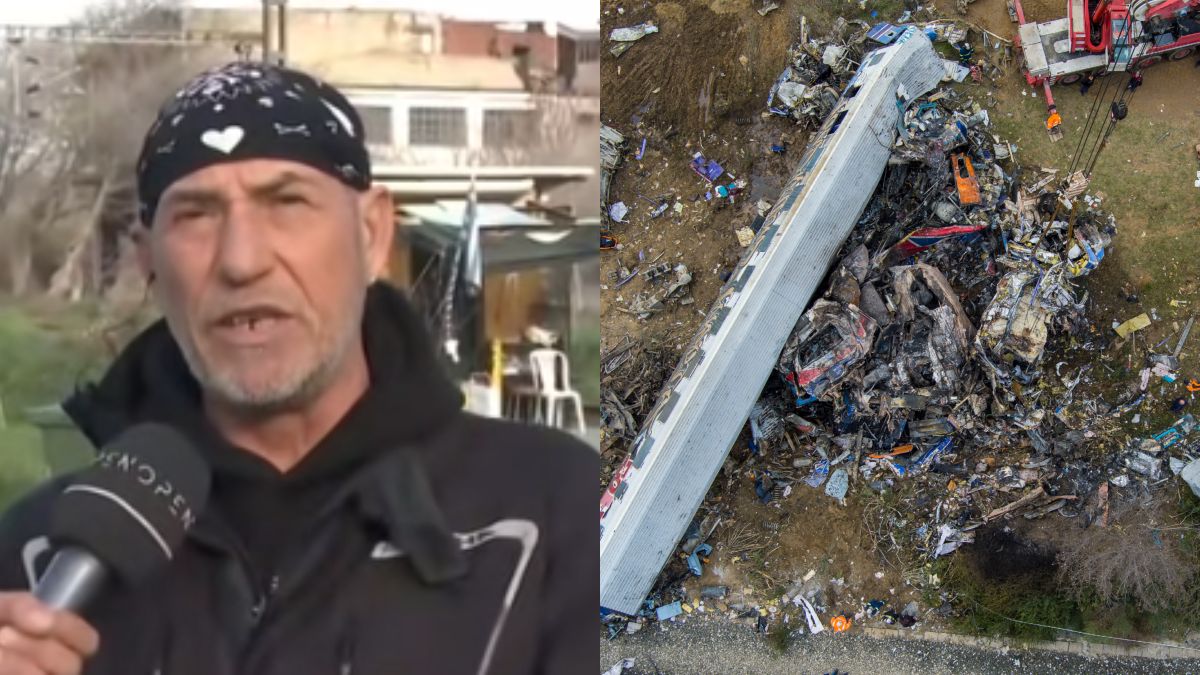 Η συγκλονιστική αφήγηση του κάμεραμαν που βρέθηκε πρώτος στα Τέμπη λίγο μετά το έγκλημα