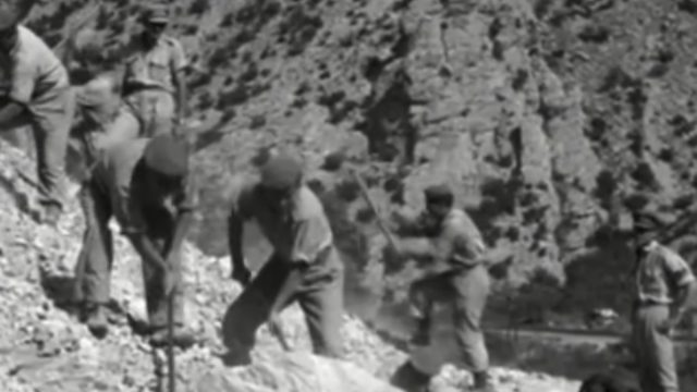 Πώς άνοιξαν τα Τέμπη το 1956 με τη βοήθεια του στρατού – Ένα σπάνιο βίντεο