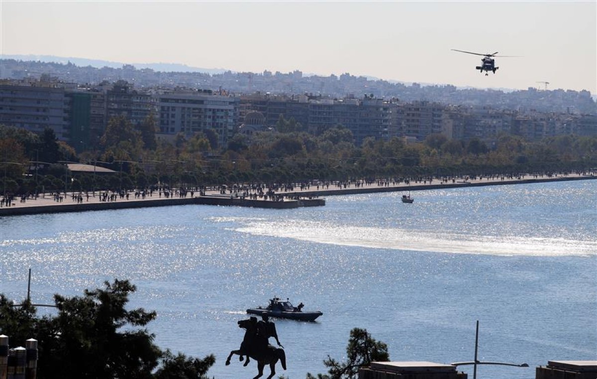 Ανησυχία στην παραλία Θεσσαλονίκης