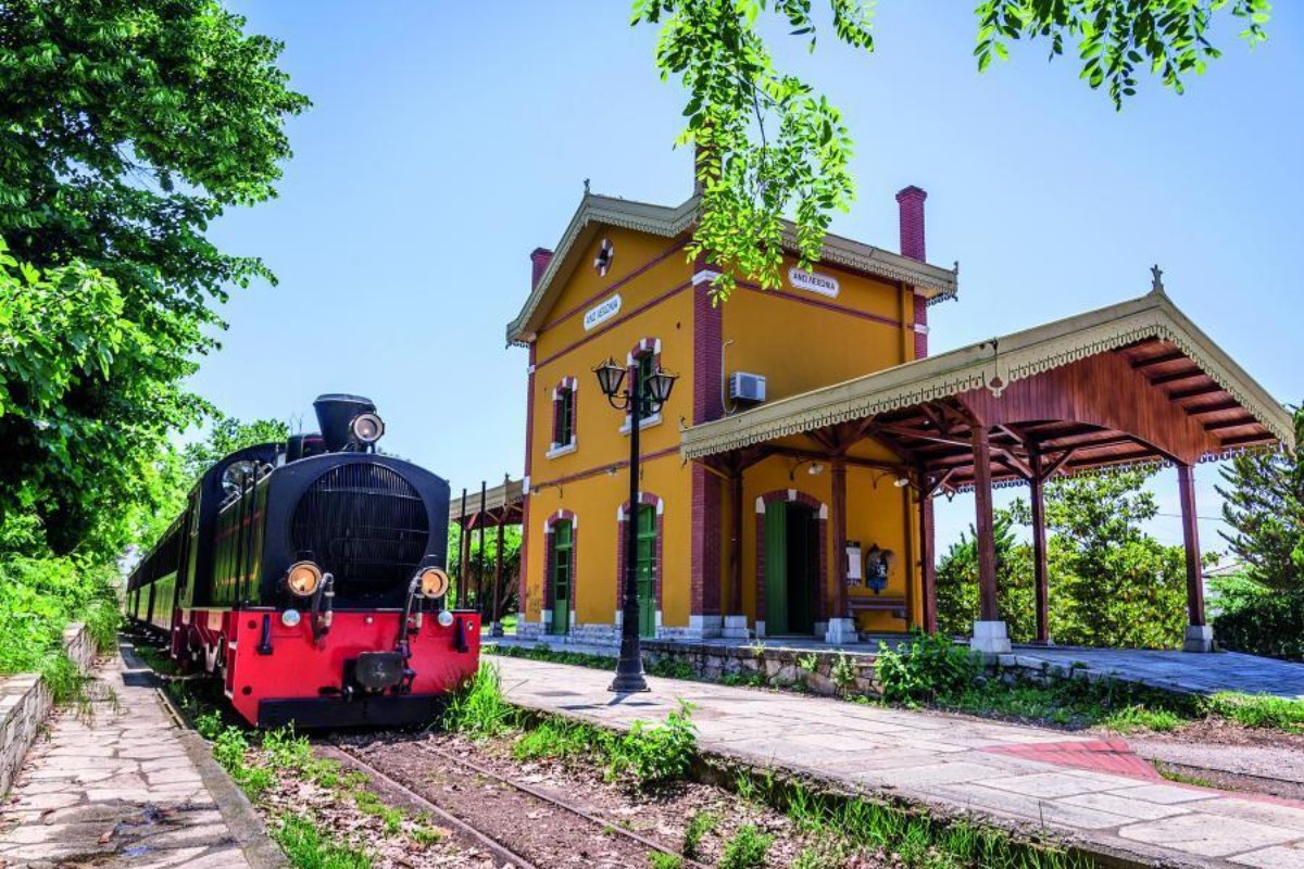 Αφετηρία στα Άνω Λεχώνια για το τρένο του Πηλίου
