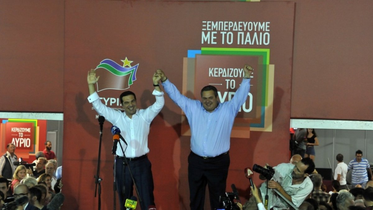 ΑΝΕΛ με ΣΥΡΙΖΑ