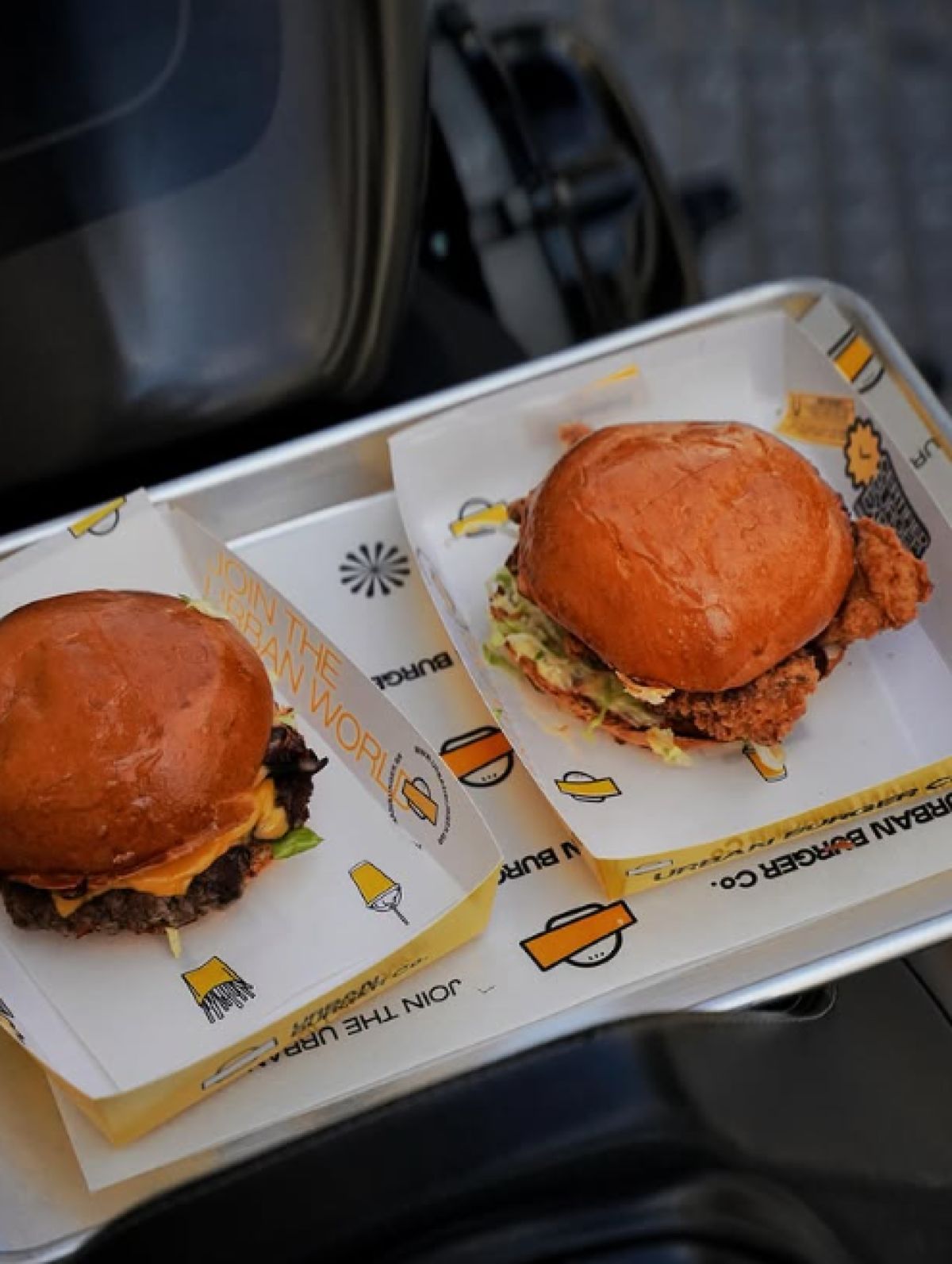 Urban Burger - Τα burgers
