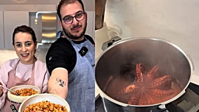 Καθαρά Δευτέρα χωρίς χταπόδι με κοφτό μακαρονάκι δεν γίνεται και εδώ σας έχουμε συνταγή που τα σπάει