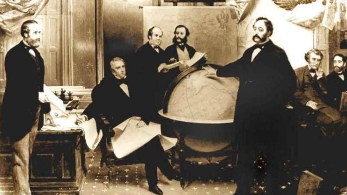 Οι διαπραγματεύσεις διεξήχθησαν μεταξύ του Ρώσου πρέσβη Έντουαρντ ντε Στέκλ και του Αμερικανού Υπουργού Εξωτερικών, Γουίλιαμ Σιούαρντ
