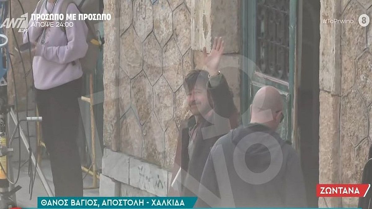 Ο χαιρετισμός του Μπραντ Πιτ στην κάμερα του ΑΝΤ1