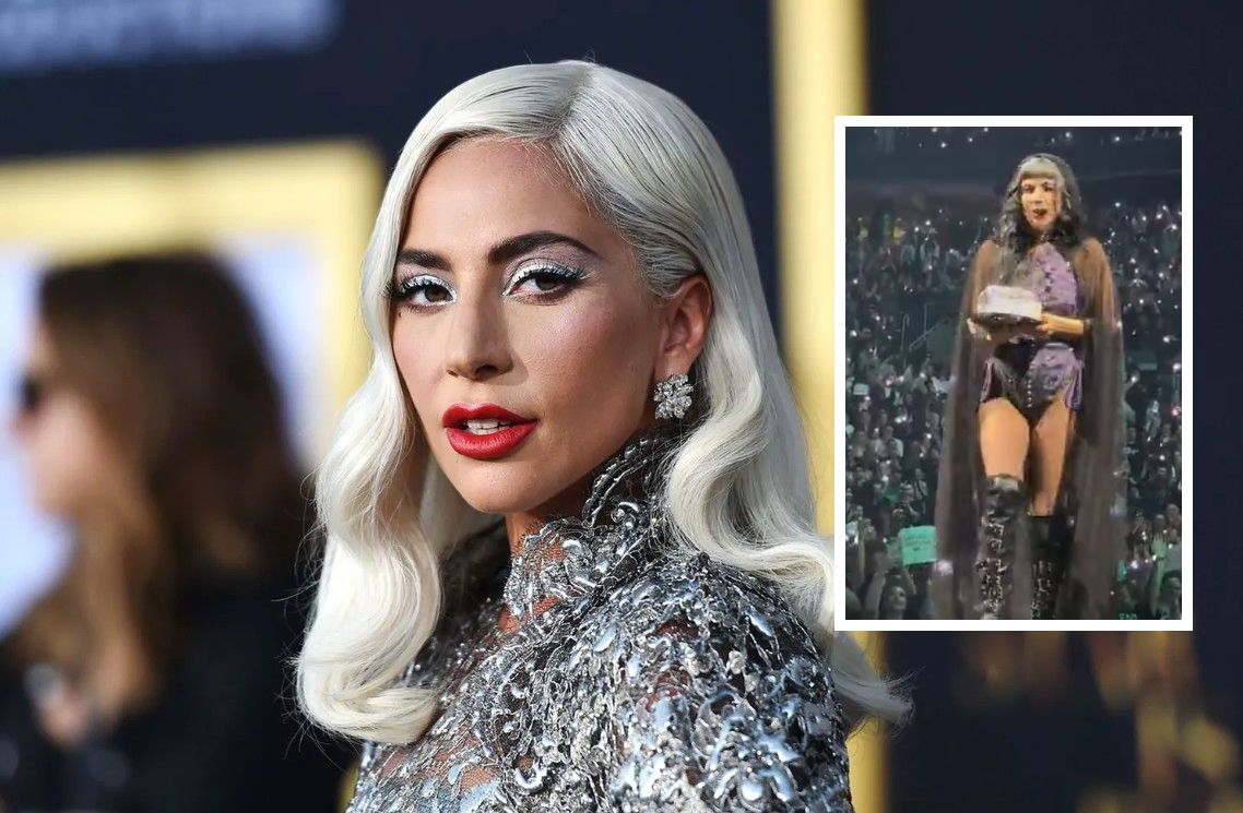 Lady Gaga: Το viral βίντεο με την τούρτα στη σκηνή – Η αμήχανη στιγμή που κατέληξε στο… πάτωμα