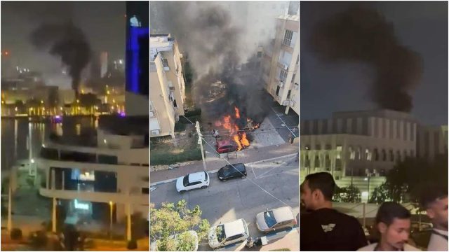 Συγκλονιστικές εικόνες από τη Μέση Ανατολή: Το Ιράν ισοπέδωσε σταθμό της CIA στο Ριάντ – Η Τεχεράνη απαντά με «πύρινο εφιάλτη»