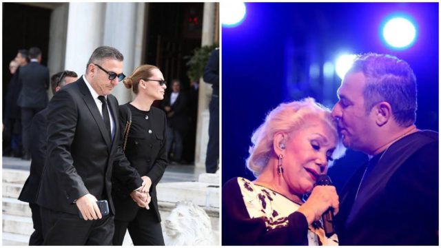 Κηδεία Μαρινέλλας: Σπαραγμός για τον Αντώνη Ρέμο – Το τελευταίο «αντίο» στην πνευματική του μητέρα , η εικόνα που λυγίζει στο παρεκκλήσι