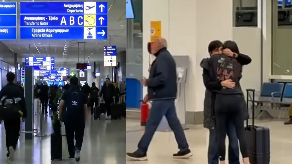 Συγκίνηση στο αεροδρόμιο: «Ευχαριστούμε τον Θεό» – Έφτασαν άλλοι 122 Έλληνες από το Ομάν και το Άμπου Ντάμπι