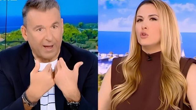 Λιάγκας – Πετρογιάννη: Πλακώθηκαν στον «αέρα» του Πρωινού – «Μην δημιουργείτε εντυπώσεις στην πλάτη μου»