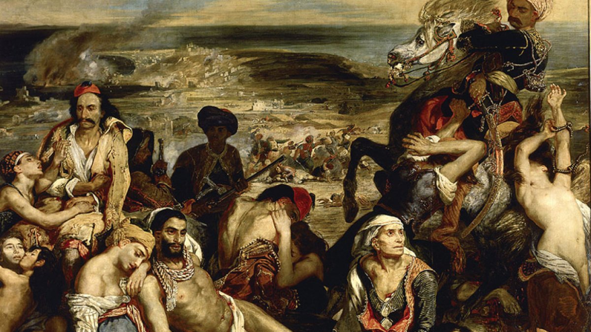 Η πυρπόληση της τουρκικής ναυαρχίδας στη Χίο (Ιούνιος 1822) - Η εκδίκηση για τη σφαγή της Χίου