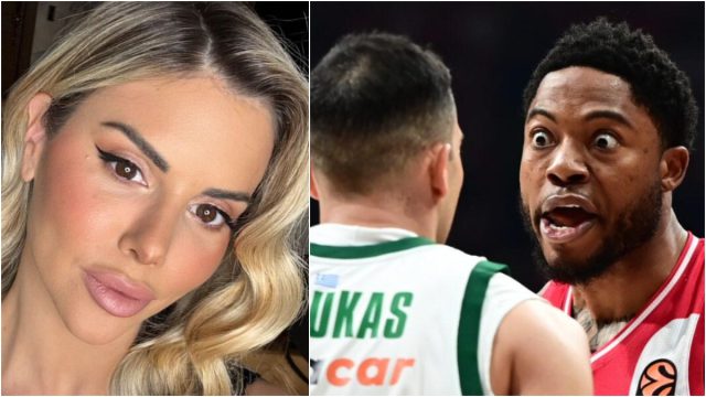 Χαμός με τη σύζυγο του Σλούκα μετά το Ολυμπιακός – Παναθηναϊκός (ΦΩΤΟ)