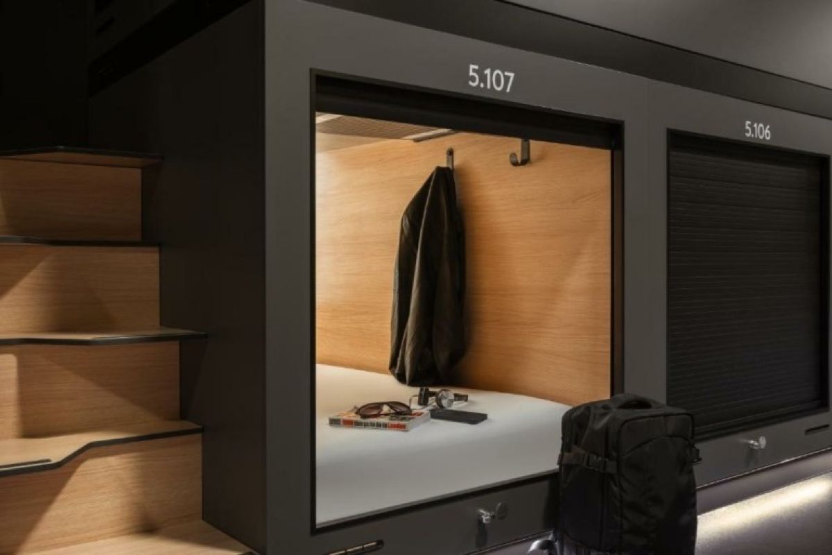 Το capsule hotel που αλλάζει τη διαμονή στο Λονδίνο