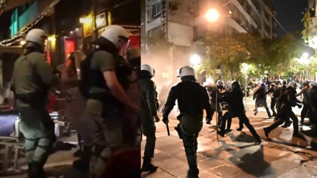 Στα Εξάρχεια έγινε χαμός: Προσαγωγές 114 ατόμων μέσα στα άγρια χαράματα – Η έξοδος για ποτό κατέληξε σε ΓΑΔΑ και χειροπέδες
